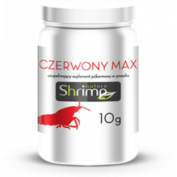 Shrimp Nature Czerwony Max 10g